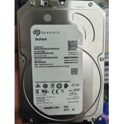 希捷4T企業(yè)級監(jiān)控硬盤
