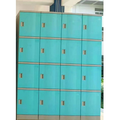 ABS塑料更衣柜（16格）支持定制，多色可選